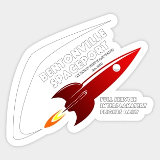 Bentonville Spaceport Sticker